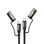 Кабель Acefast J4 USB-C to USB-C Multi-Function Led (Black)