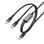 Кабель Acefast C22-02 Charging Data Cable USB-C to 2xUSB-C 100W 1.2m