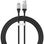 Кабель Baseus CoolPlay Series Fast Charging Cable USB to iP 2.4A 1m Black (CAKW000401)
