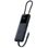 Переходник HUB Baseus OS Dual Fast Charging 6in1 (Type-C to HDMI4K@60Hz+2xUSB-A+3xUSB-C) (B0007090) (Cosmic Black)