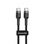 Кабель Baseus Cafule Type-C to Type-C PD 2.0 60W (1m) gray/black