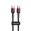 Кабель Baseus Cafule Type-C to Type-C PD 2.0 60W (1m) red/black