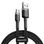 Кабель Micro USB Baseus Cafule Cable USB For Micro 2.4A 0.5M Gray+Black (CAMKLF-AG1)