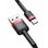Кабель USB Type-C Baseus Cafule Cable USB For Type-C 2m Red/Black (CATKLF-C91)