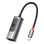 Адаптер HUB McDodo [HU-1130] 2in1 USB-C to HDMI 8K/USB-C 100w (Deep Grey)