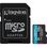 Карта пам'яті microSDXC (UHS-1 U3) Kingston Canvas Go! Plus 128Gb class 10 A2 V30 (R200MB/s) (adapter SD) (SDCG4/128GB)