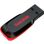Накопичувач Flash SanDisk USB 2.0 Cruzer Blade 16Gb Black/Red SDCZ50-016G-B35