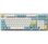 Клавіатура FL Esports FL980 V2 White/Transparent Sea Salt FSA Kailh Box Blueberry (FL980V2-3914)