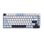 Клавіатура GamePro MK160 V2 Warden QLAB Sakura White (MK160-V2-BL-QS)