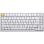 Клавиатура Keychron J1 82Key, K pro Red, WL/BT/USB-A, QMK, Hot-swap, EN/UKR, RGB, White (J1-Q1-UA)
