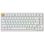 Клавіатура Keychron J1 82Key, K pro Brown, WL/BT/USB-A, QMK, Hot-swap, EN/UKR, RGB, White (J1-Q3-UA)