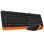 Комплект (клавіатура, миша) A4Tech F1010 Black/Orange USB