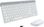 Комплект (клавиатура, мышь) беспроводной Logitech MK470 Wireless Slim Combo UA White (920-009205)