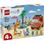 Конструктор LEGO Bluey Пляж и семейная поездка на автомобили Блуи (11202)