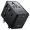 Сетевое зарядное устройство Acefast Z8 Gan 3xUSB (3xUSB-C + 2xUSB-2500W+PD45W) (black)