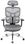 Офисное кресло АКЛАС Прайд R-SR (RT Light grey) (00169264)