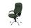 Кресло АКЛАС Валенсия Soft CH MB Зеленый Кожа Lux LC-green (86862)