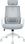 Офісне крісло OfficePro Harmony OC310-W-LG-LG White/Light Gray