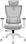 Офісне крісло OfficePro Elegant OC660-W-LG-LG
