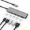 Перехідник HUB WIWU Alpha 12in1 USB-C to USB-C+3xUSB3.0+3xUSB2.0+SD/Micro SD+HDMI+RJ45+3.5mm