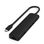 Мультипортовый адаптер Satechi 7-in-1 USB-C Slim Multiport 4K with Ethernet Black (ST-P7SK)