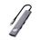 Адаптер HUB WIWU Docking Station 8in1 USB-C to 2xUSB3.0+2xUSB-C+HDMI+SD/MicroSD+PD 100W (Wi-HB001)