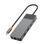 Адаптер HUB WIWU [A923RPT] Linker 9in1 USB-C to USB-C+2xUSB2.0+2xUSB3.1+SD/MicroSD+RJ45+PD 100W