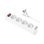 Сетевой фильтр Hoco NS1 Aura 4-bit PD 20W 2xUSB+Type-C white
