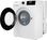 Пральна машина Hisense WFQP6012VM/IRV + бак