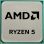 Процесор AMD Ryzen 5 5600GT (6C/12T, 3.6-4.6GHz,16MB,65W,AM4) tray (100-000001488)