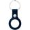 AirTag Leather Key Ring, Stormblue