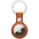 AirTag Leather Key Ring, Umber