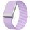 Ремешок для фитнес-браслета Whoop 5.0 MG (Silver frame) Nylon Series (Lavender)