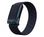 Ремешок для фитнес-браслета Whoop 5.0 MG (Silver frame) Nylon Series (Midnight)