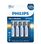 Батарейки Philips Ultra Alkaline LR6 AA 1.5 В 4 шт. (LR6E4B/10)