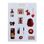 Объемные наклейки 3D Stickers – Ruby Wine