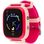 Дитячий годинник Amigo GO005 4G WIFI Kids waterproof Thermometer Pink (747018) (UA)