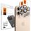 Захисне скло для камери Spigen iPhone 16 Max/ 16 Pro Optik Pro Glas.TR "EZ FIT" (2 шт) Desert Titanium (AGL08862)