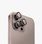 Лінза на камеру +NEU Chatel Metal Frame Lens Protector Glass for iPhone 16 Pro/16 Pro Max Gold