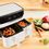 Мультипіч Tefal Dual Easy Fry Essential White EY901AE0 Europe - фото 3