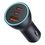 Автомобильное зарядное устройство Baseus Golden Contactor Pro Triple Fast Charger Car Charger 65W U+C+C Dark Gray (CGJP010013) - фото 1