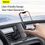 Автомобільний тримач із бездротовою зарядкою Baseus Wisdom Auto Alignment 15W Black (CGZX000001) - фото 3