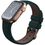 Ремешок Njord Salmon Leather Strap Dark Green for Apple Watch 41mm/40mm (SL14112) - фото 6