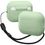Чохол Elago Silicone Basic Case with Nylon Lanyard Pastel Green for Airpods Pro 2nd Gen (EAPP2SC-BA+ROSTR-PGR) - фото 1