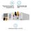Комплект Інвертор Deye SUN-15K-SG01HP3-EU-AM2 + 4 шт АКБ DEYE BOS-G PRO LiFePO4 HV 51.2v 100AH 5.12kwh + BMS Контролер Deye BOS-G Control Box (HVB750V/100A-EU) Europe - фото 9