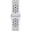 Б/У Apple Watch Nike Series 7 GPS 45mm Starlight Aluminum Case w. Pure Platinum/Black Nike Sport Band (MKNA3) - фото 3