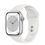 Смарт-годинник Apple Watch Series 8 GPS 41mm Silver Aluminum Case with White S. Band - S/M (MP6L3) - фото 1