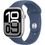Вживаний Apple Watch Series 10 GPS 46mm Silver Alu. Case w. Denim Sport Band - M/L (MWWM3) - фото 1