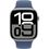 Вживаний Apple Watch Series 10 GPS 46mm Silver Alu. Case w. Denim Sport Band - M/L (MWWM3) - фото 2