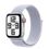 Apple Watch SE 2 2024 GPS + Cellular 40mm Silver Aluminum Case with Blue Cloud Sport Loop (MYJ83, MXGE3) - фото 1